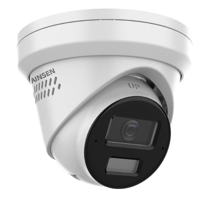 AINSEN 8MP TWO-WAY AUDIO DUAL MIC STROBE LIGHT AND ALARM